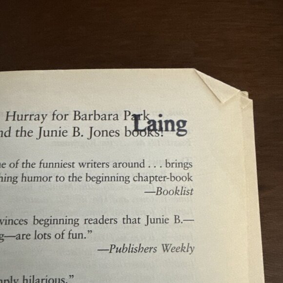 Junie B. Jones Is Captain Field Day book by Barbara Park, First edition. - Picture 2 of 3